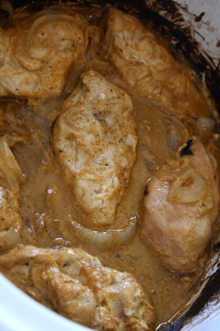 חזה עוף בחרדל בסיר לבישול איטי1