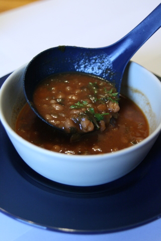 מרק שעועית בסיר לבישול איטי2 מרק שעועית בסיר לבישול איטי2